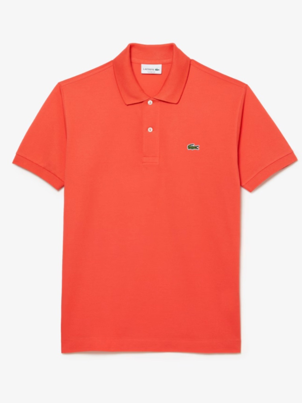 Lacoste Men's Classic Fit Original L.12.12 Polo - Orange 02K - Size 7 | XXL